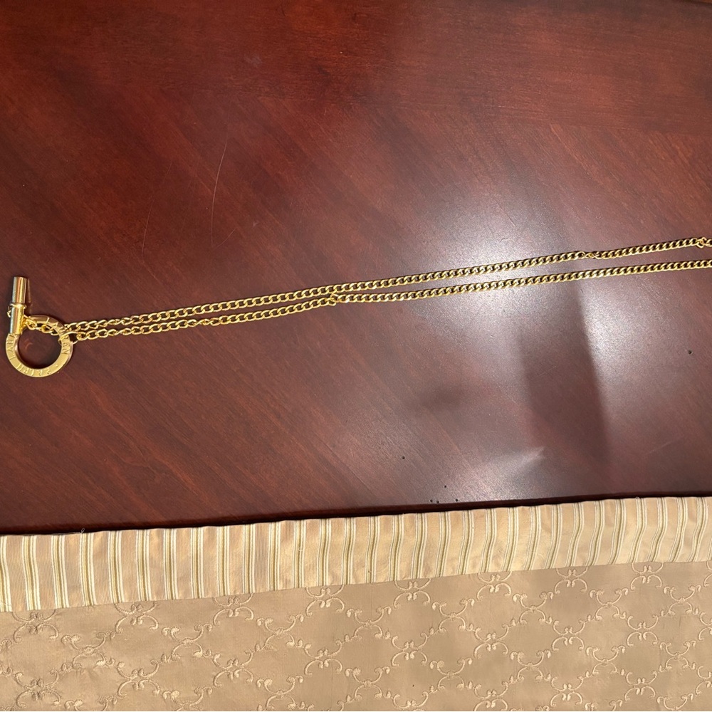 Ralph Lauren Gold Chain Belt sz 38 Vintage RARE - Picture 6 of 10